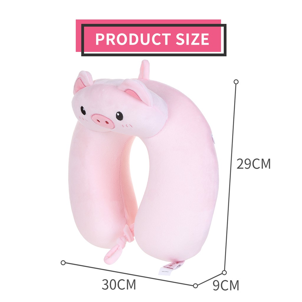 Gối Kê Cổ Bông Chữ U Cao Cấp Miniso (Kitten) - Hàng chính hãng