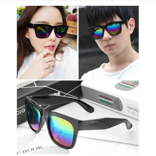 ❄☂❍Kính Mát Nam Nữ Gọng Vuông Bản To Thời Trang