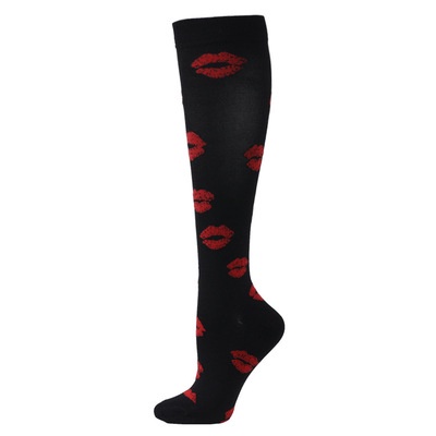 Vớ Nén Cổ Cao Nhiều Màu Sắc Co Giãn Tốt Cho Nam Và Nữ