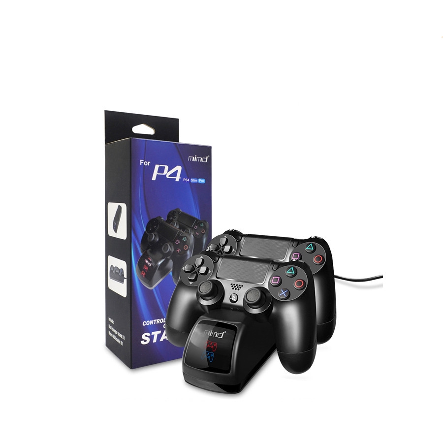 Dock Sạc Đôi Có Đèn Led Cho Ps 4