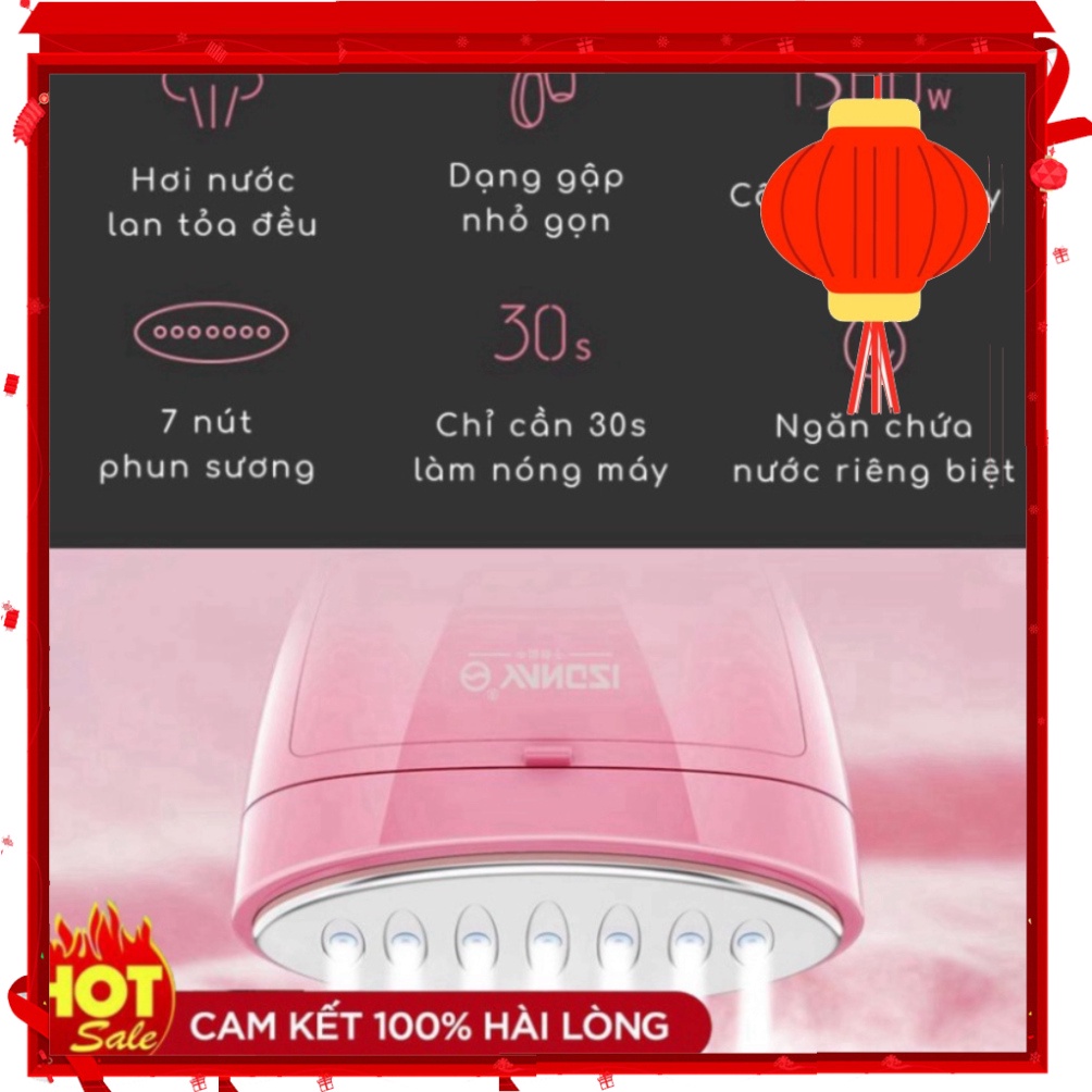 Bàn là hơi cầm tay sokany 3060 công suất 1500W Sonaky mẫu mới nhất [Bảo hành 1 đổi 1] 💖 SKT Mart