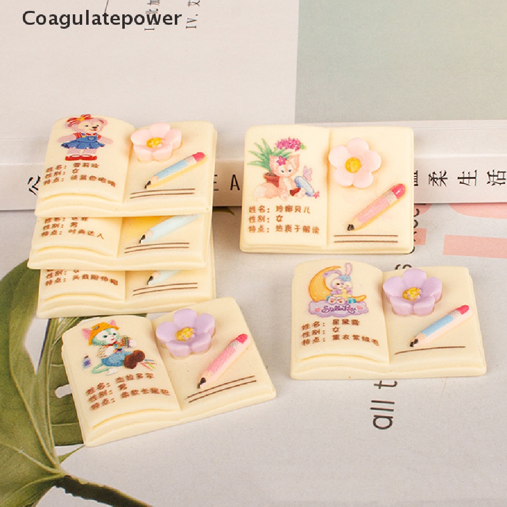Set 5 Mô Hình Sách Và Nội Thất Mini Tỉ Lệ 1: 12 Trang Trí Nhà Búp Bê