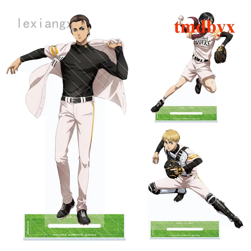 Mô Hình Nhân Vật Levi Eren Erwin Trong Phim Attack on Titan