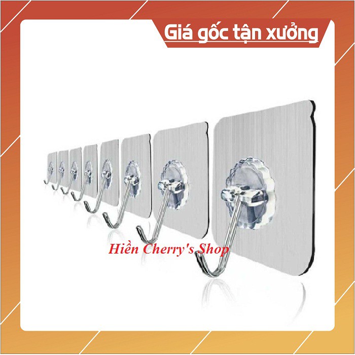 Móc dán tường trong suốt chịu lực