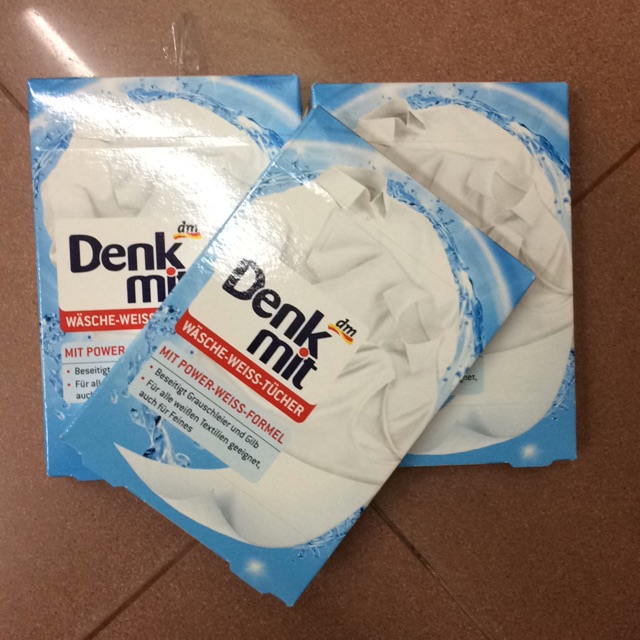 Tẩy trắng quần áo Denk mit 20 miếng