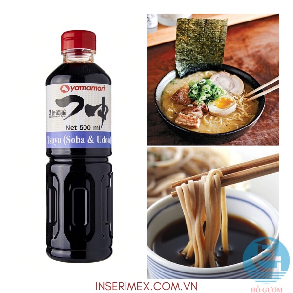 Nước Sốt Tsuyu (Soba &amp; Udon) 500ml - Nhật Bản