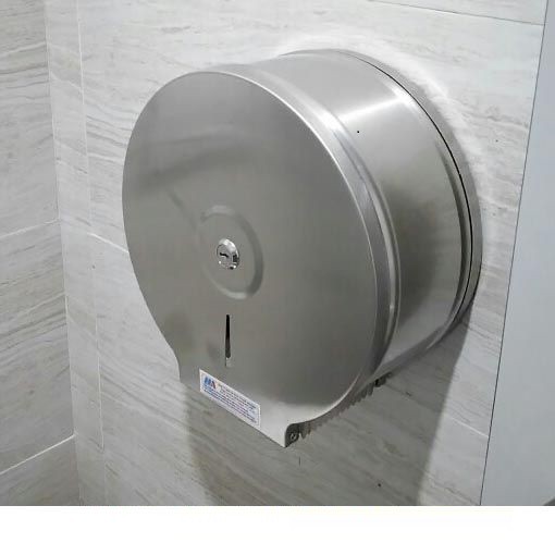 Hộp đựng giấy vệ sinh gắn tường cỡ lớn Inox