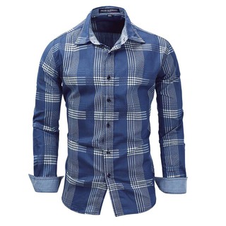 [ giảm giá lẻ size]  Áo sơ mi nam Fredd Marshall denim 2018