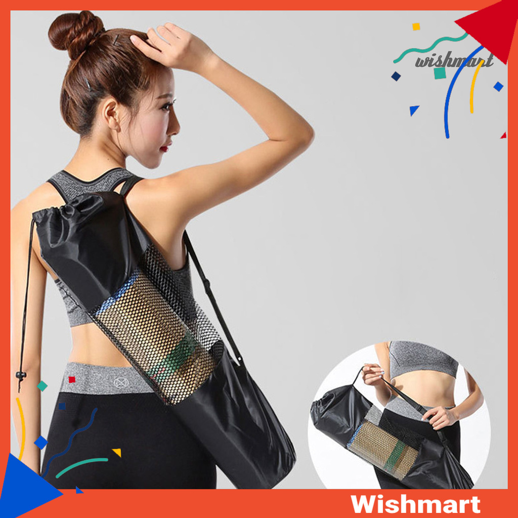 Túi Lưới Polyester Đựng Thảm Tập Yoga Điều Chỉnh Được