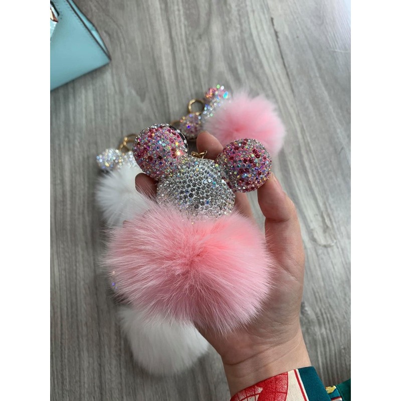 Bông kim tuyến treo túi