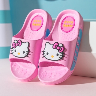 Hello Kitty Baby Slippers Cartoon Slippers Cartoon Slippers For Children Non-slip Soft Sole Slippers Indoor Slippers For Boys and Girls