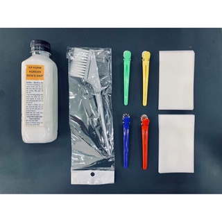 Combo thuốc ép Side tóc nam + phụ kiện làm tại nhà