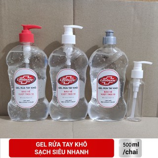 Gel rửa tay khô sạch siêu nhanh lifebuoy bảo vệ vượt trội