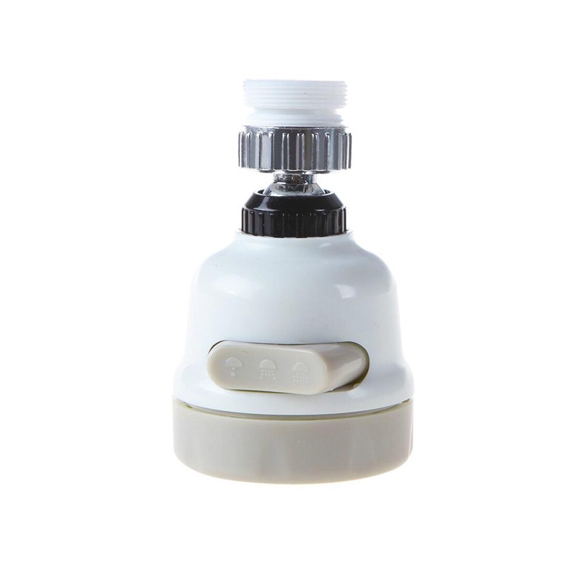 Đầu vòi nối rửa bát tăng áp xoay 360 độ