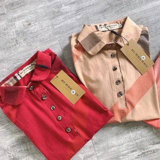 Áo polo bbr kẻ cập bến