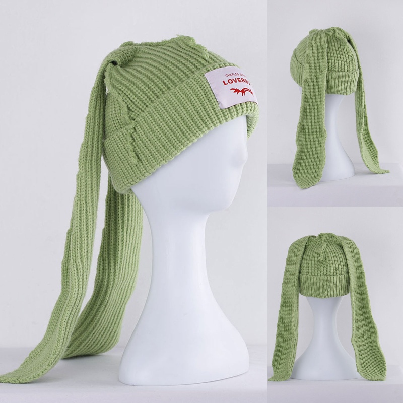 Mũ beanie Tai Thỏ Dễ Thương Cho Nữ
