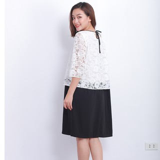 Váy bầu hoa ren thời trang
