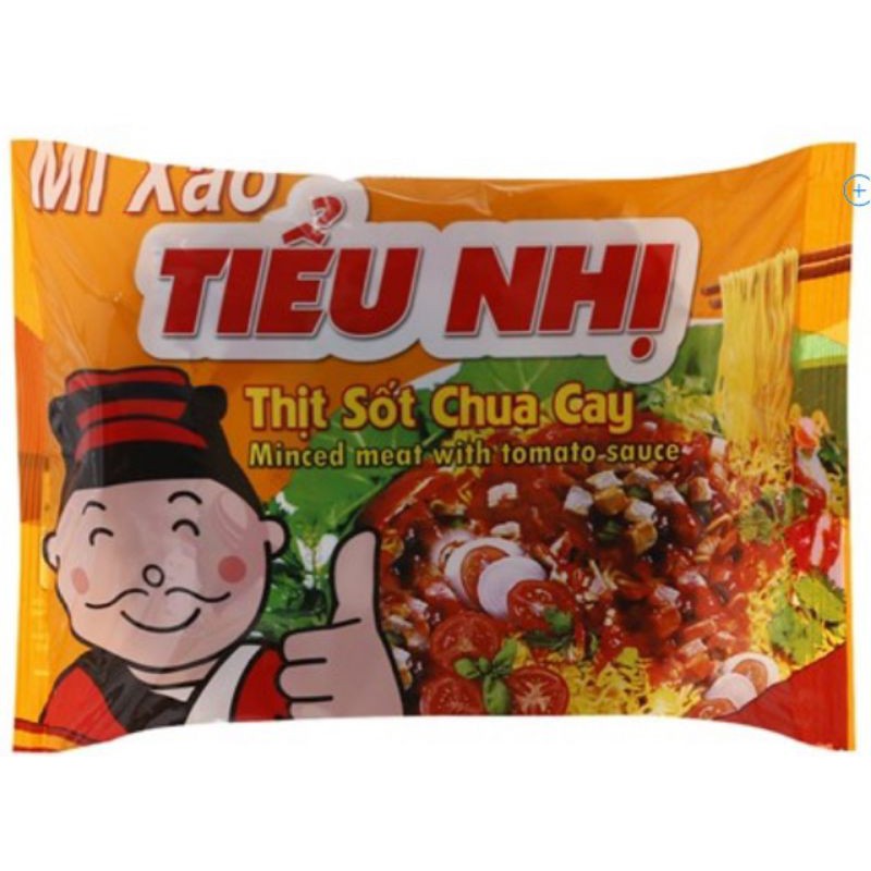 THÙNG MÌ XÀO TIỂU NHỊ 30 GÓI
