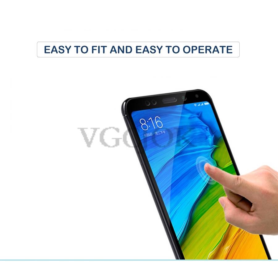 Kính cường lực 9H bảo vệ toàn màn hình cho Xiaomi Redmi 5 Plus 5A Go 6 6A 7A S2 Redmi Note 5 5A 6 Pro