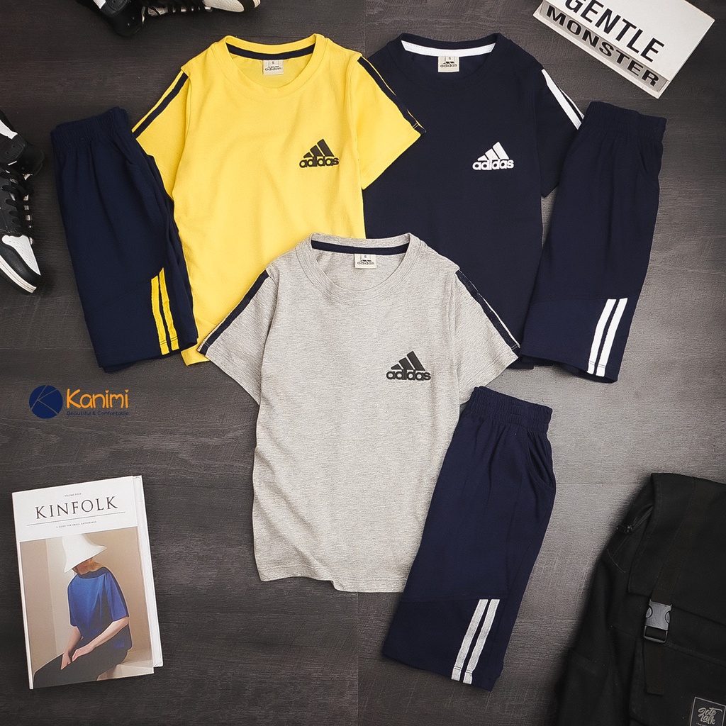 Đồ bộ bé trai ADIDASS xuất dư size đại Dragon Kids