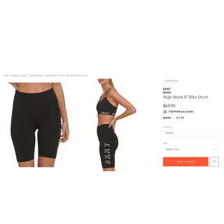 Quần biker short DKNY DP9S4694