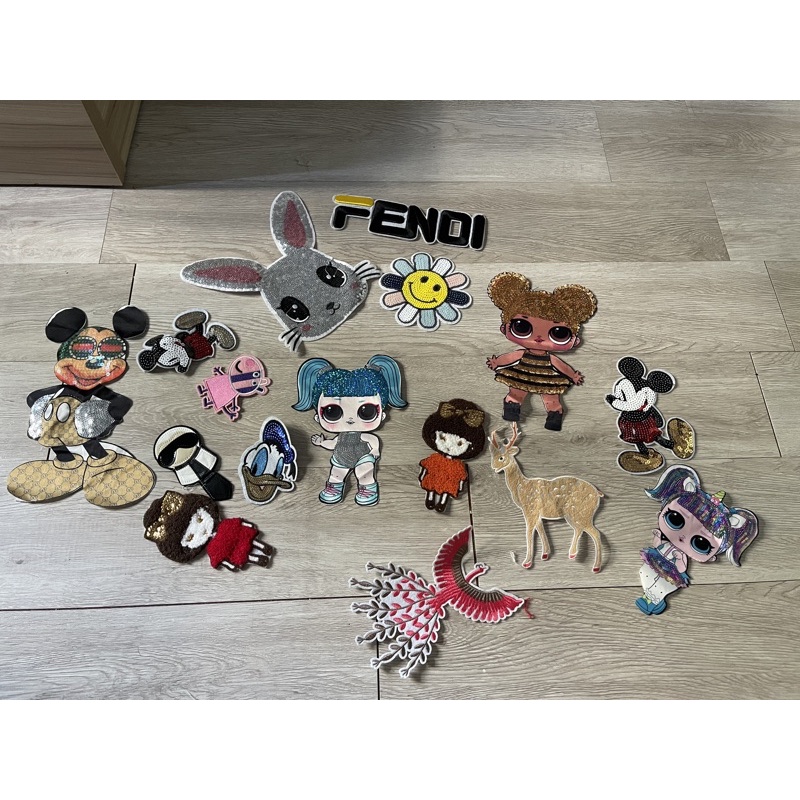 hình may dán áo ! sticker may áo