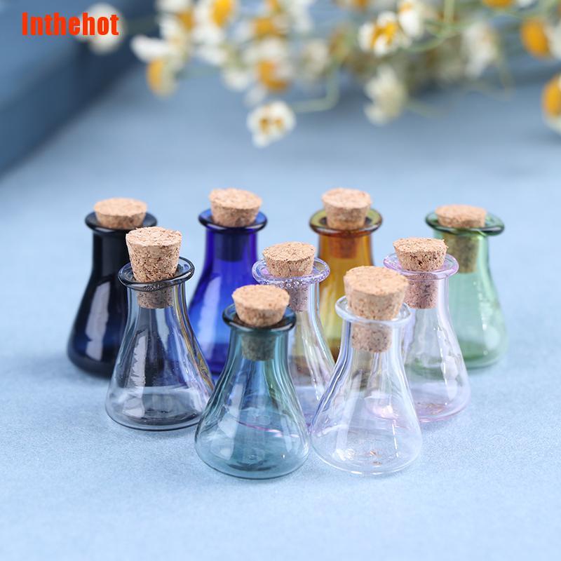 Bộ 2 Lọ Thủy Tinh mini Nhiều Màu Sắc