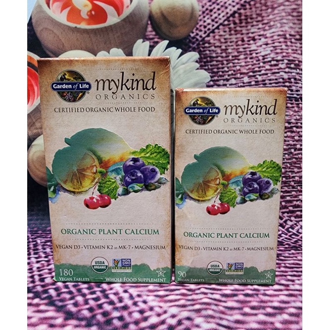 Canxi thực vật hữu cơ Mykind Organics Garden of Life