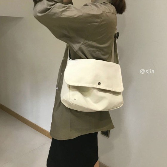 [Spot]Túi Đeo Chéo Màu Sắc Thời Trang Cho Nam Nữ