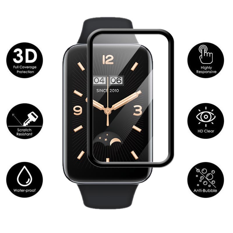 Kính Cường Lực 3D Bảo Vệ Màn Hình Cho Xiaomi Mi Smart Band 7 / Pro