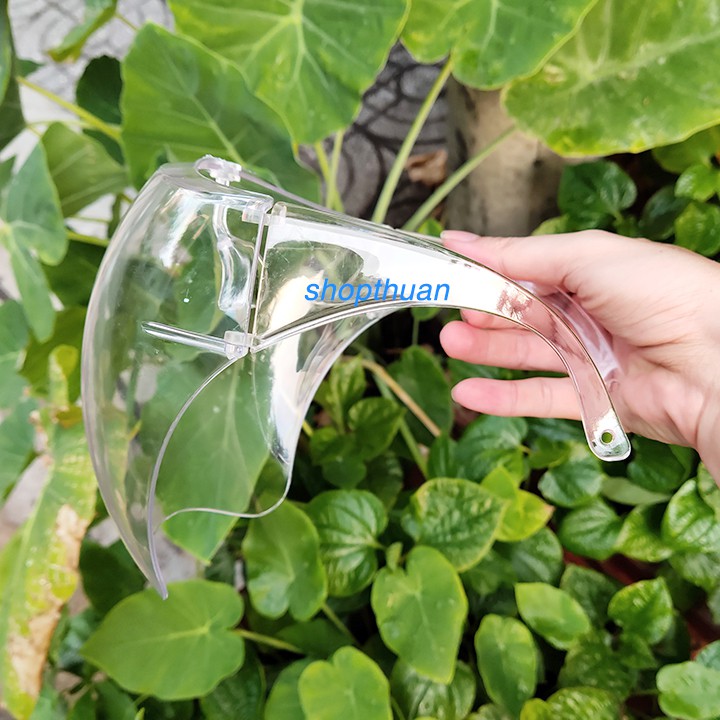 Kính mặt nạ trong suốt - chống giọt bắn, che hết khuôn mặt, bảo hộ chống bụi gió đi đường | BigBuy360 - bigbuy360.vn