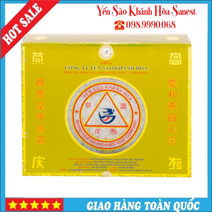 🍎CHÍNH HÃNG🍎 Yến Sào Đảo Thiên Nhiên Nguyên Chất Hộp 50G - 015