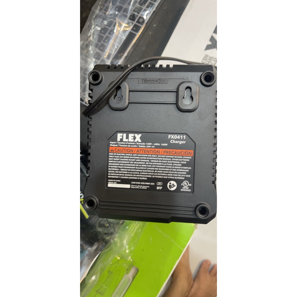 Sạc pin nhanh Flex 24V