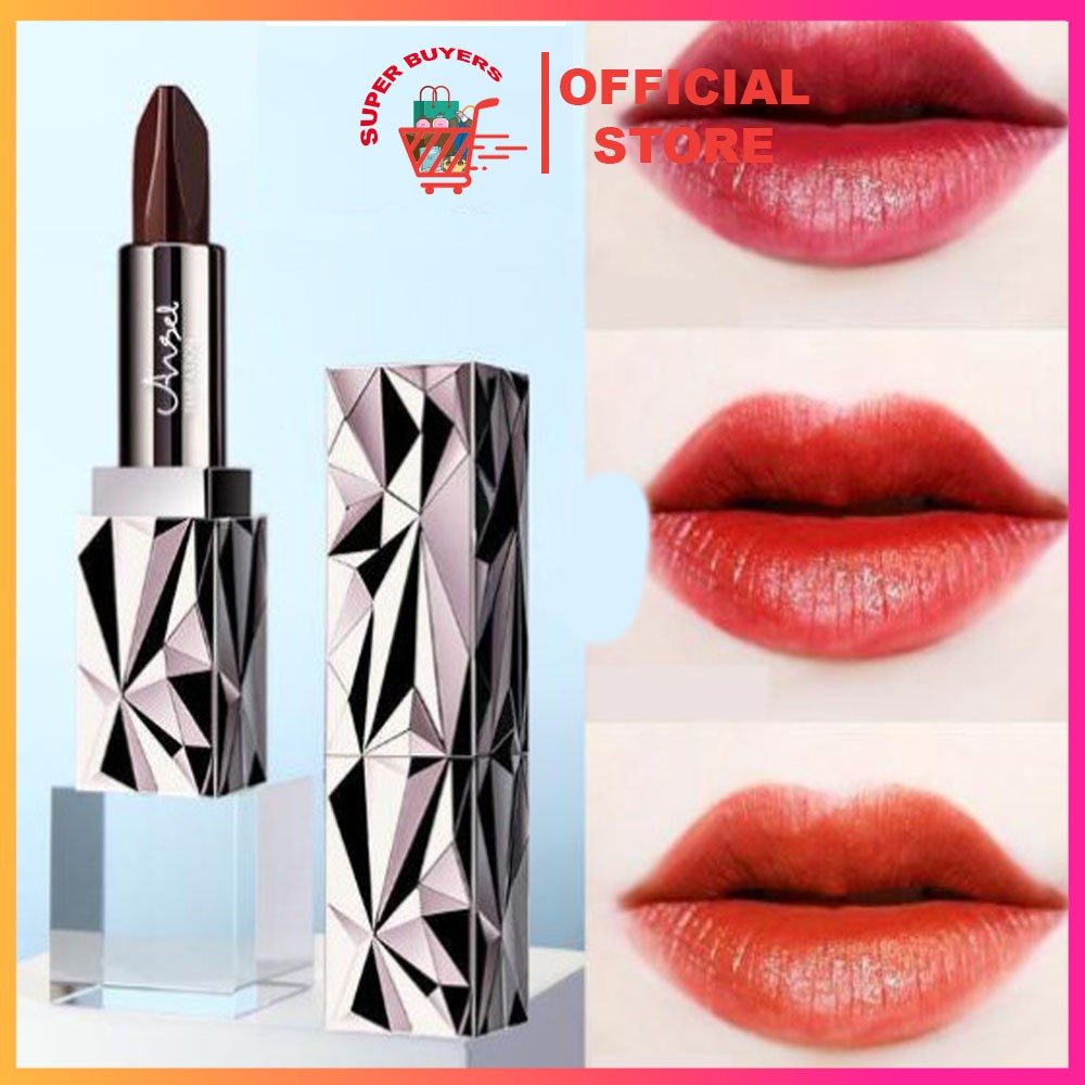 Son Kim Cương Đen 3 màu Ansel - Son mẫu mới , Son kim cương đen siêu lì chuẩn 100% - Super Buyers | BigBuy360 - bigbuy360.vn