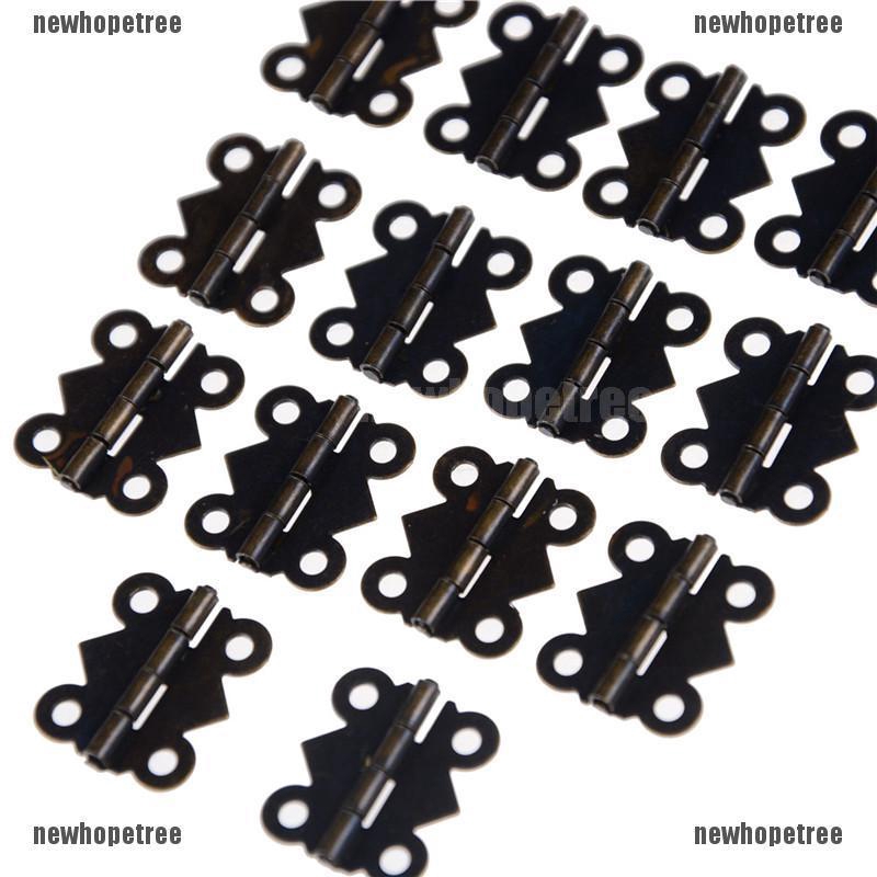 12 bản lề rượu vang bằng đồng 4 lỗ hình bướm