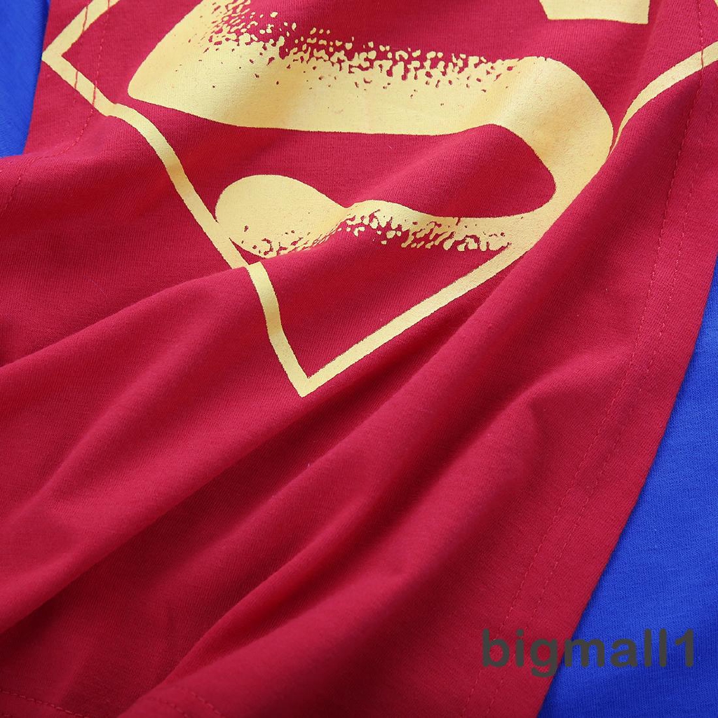 Áo Thun Ngắn Tay Hóa Trang Hoạt Hình Cho Bé Trai