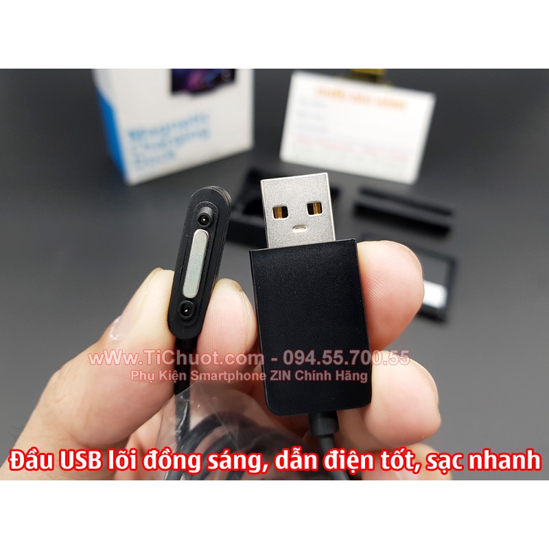 Dock Sạc Từ DK31 Sony Z1, Z2, Z3 ZIN Chính Hãng