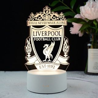 Đèn Ngủ  💡💡💡  Đèn Ngủ 3D Led Sáng Tạo Logo Liverpoor