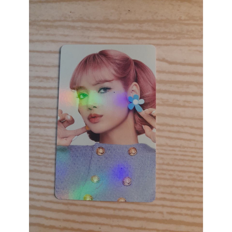CARD BLACKPINK LISA