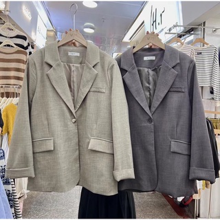 Blazer dài tay nắp túi 8030