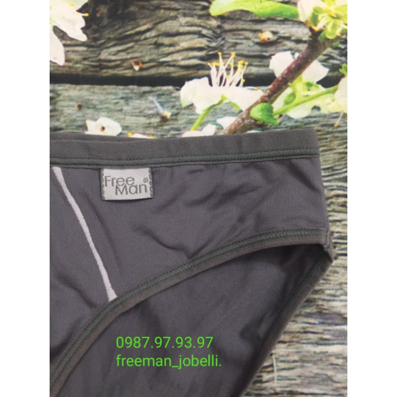 Quần lót Freeman 6005(5F08)[hình thật +video], thun lạnh 84% nylon -16%spandex