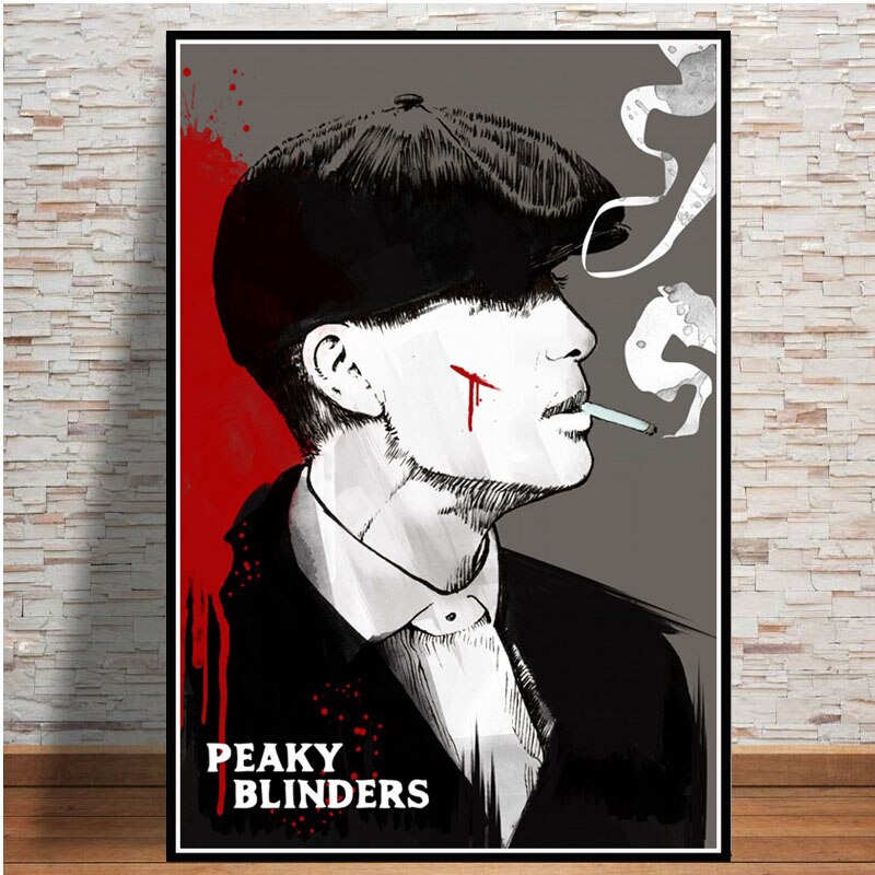 Tranh Treo Tường Trang Trí Hình Peaky Blinders