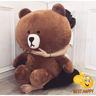 Gấu brown khổ vải 1m