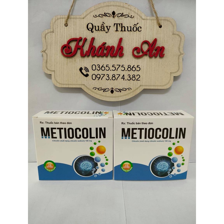 Bổ não METIOCOLIN - CITICOLIN cho người lớn và trẻ em