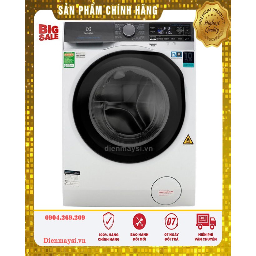 Máy giặt sấy Electrolux Inverter 10 kg EWW1042AEWA (2019) (Miễn phí giao tại HCM-ngoài tỉnh liên hệ shop)