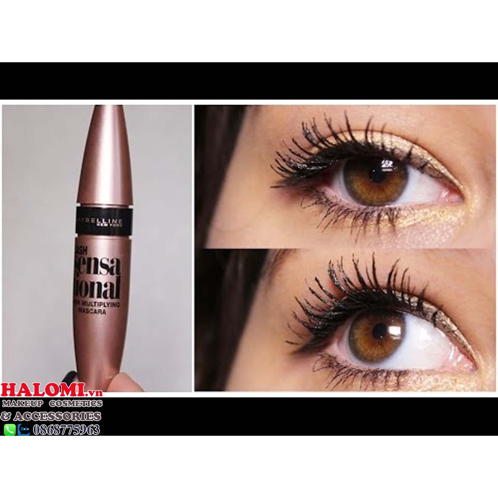 Mascara Maybelline Lash Sensational Dài & Tơi Mi New York Không Lem Không Trôi 10ml | BigBuy360 - bigbuy360.vn