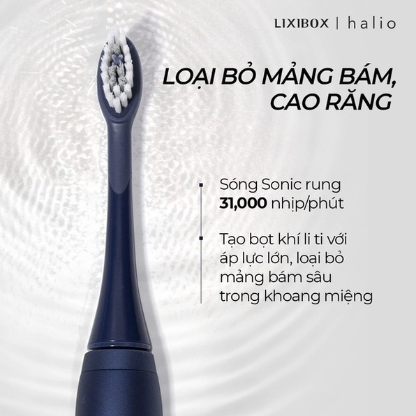 Combo Gia Đình - 1 Bàn Chải Điện Chữ U Cho Bé và 2 Bàn chải điện Halio PRO