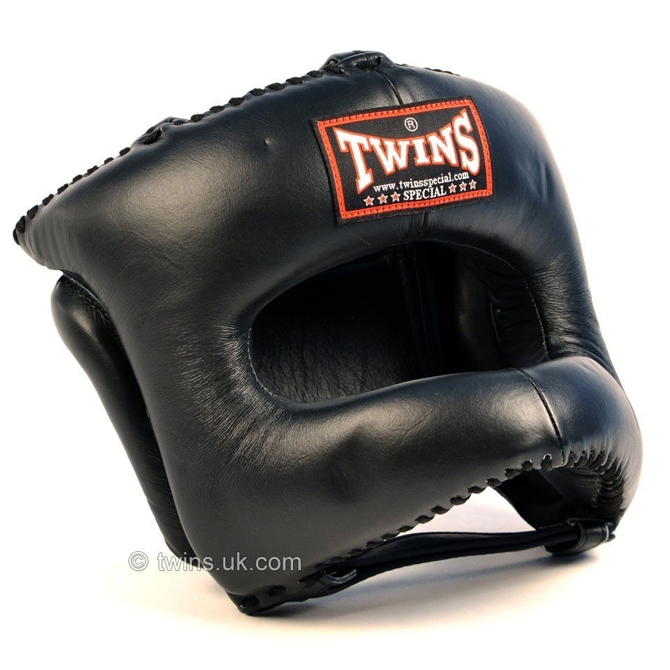 Nón boxing Twins HGL10 Face-Saver - Black