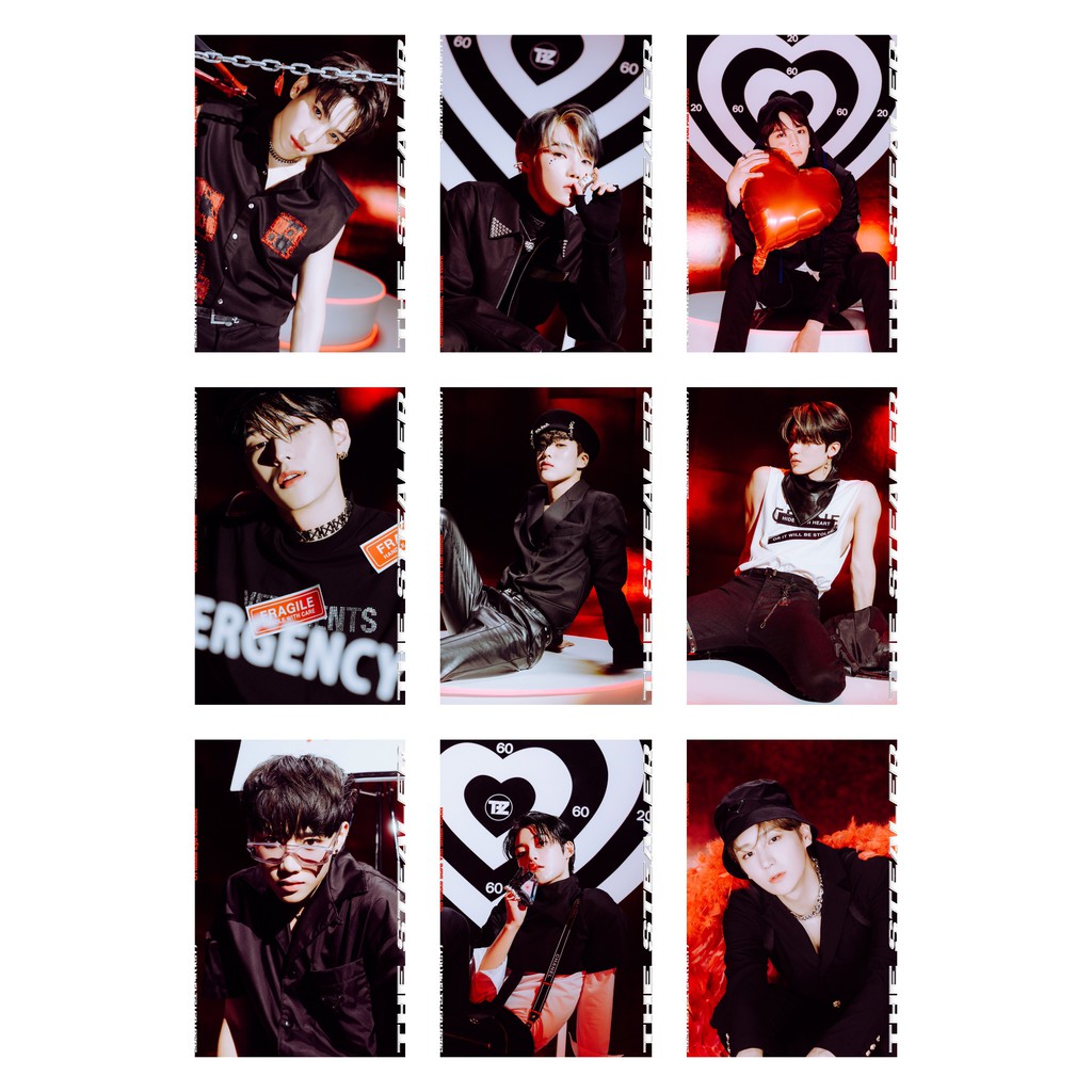 Lomo card 45 ảnh - The boyz - CHASE