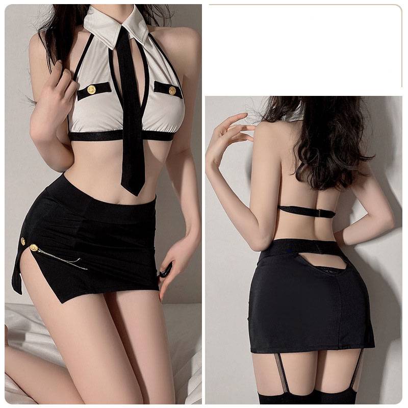 Bộ đồ lót hóa trang cô thư ký quyến rũ cho nữ
 | BigBuy360 - bigbuy360.vn